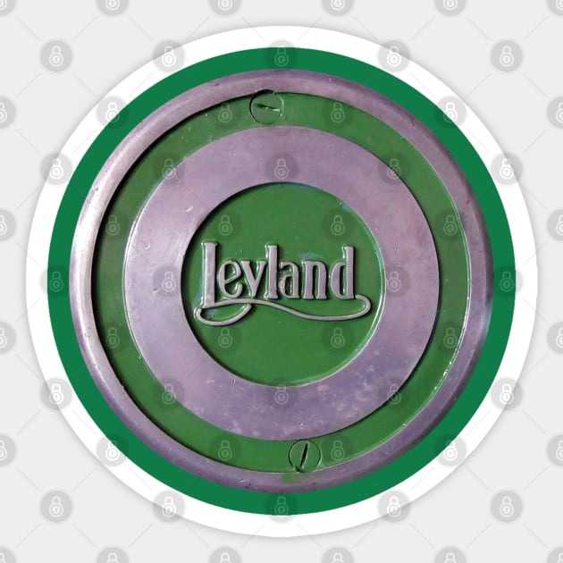 Vintage Leyland commercial vehicle logo Sticker by soitwouldseem